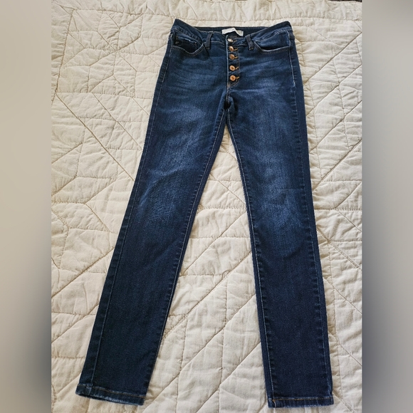KanCan Denim - KanCan 5 Button Fly- High Rise Skinny- Size 9/28